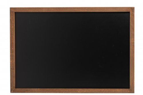 Jolipa Tabla inramata memo, lemn, negru natural, 130x3x90 cm
