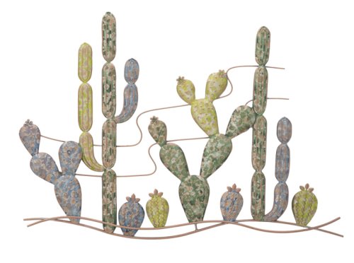 Mauro ferretti panou fier cactus -b- cm 90x2,5x64