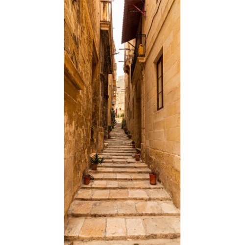 Fototapet pentru ușă photo wallpaper – narrow alley i
