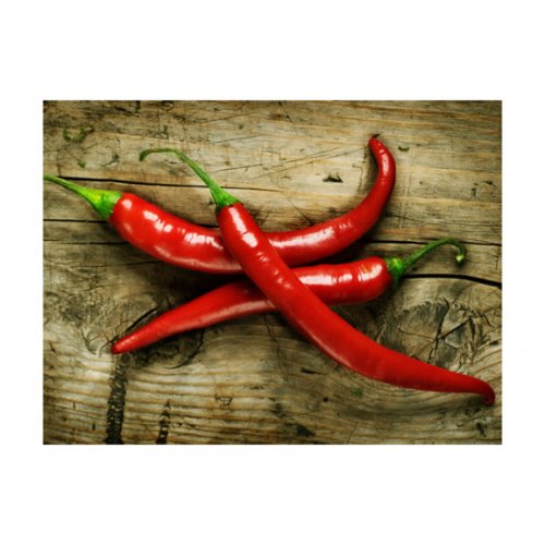 Fototapet spicy chili peppers