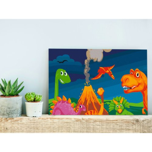 Pictatul pentru recreere dinosaur world 60 x 40 cm