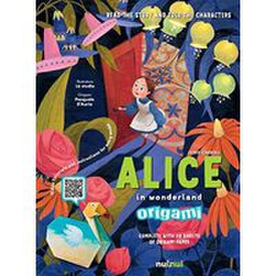 Alice in wonderland origami
