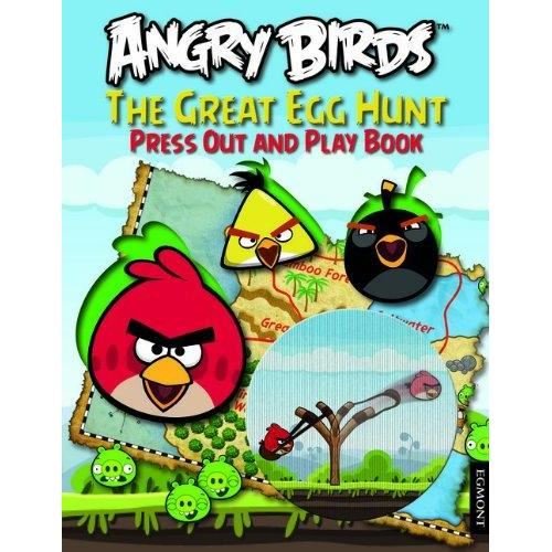 Angry birds: the great egg hunt, press out and play book