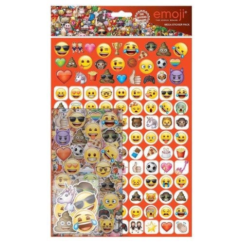 Emoji mega sticker pack 8 types