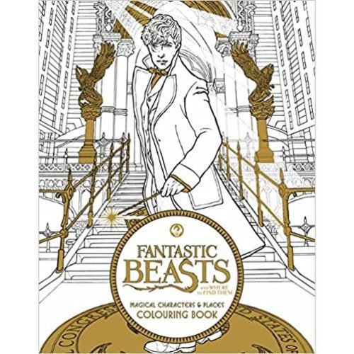 Fantastic beasts & where to find them: magical characters & places colouring book