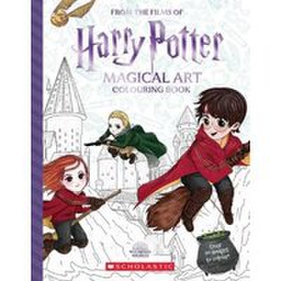 Harry potter magical art colouring book