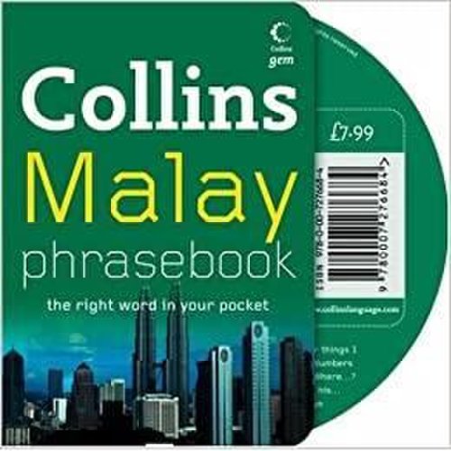 Malay phrasebook cd pack