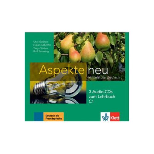 Aspekte neu c1, 3 audio-cds zum lehrbuch. mittelstufe deutsch - ute koithan