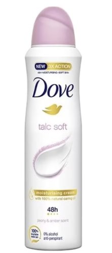 Dove deodorant spray talc soft, 150 ml