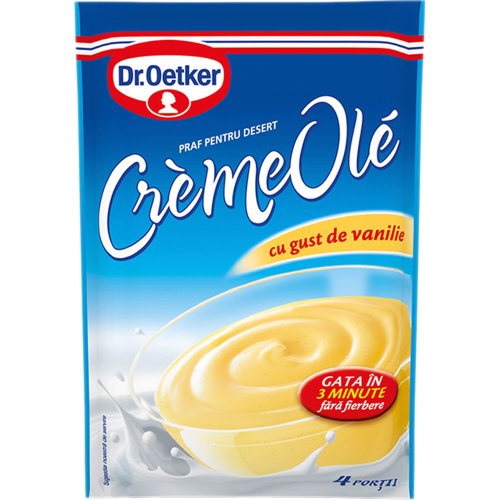 Dr. oetker mix pentru desert creme ole cu gust de vanilie, 80 g
