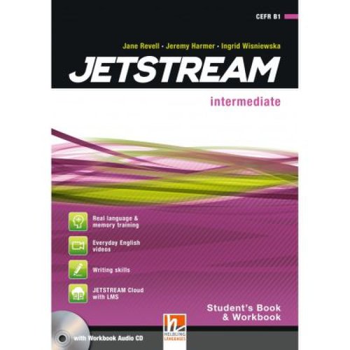 Jetstream intermediate students and workbook with cd