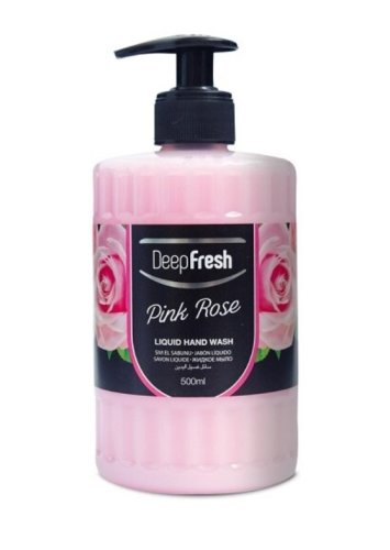 Deepfresh Sapun lichid pink rose, 500 ml, deep fresh