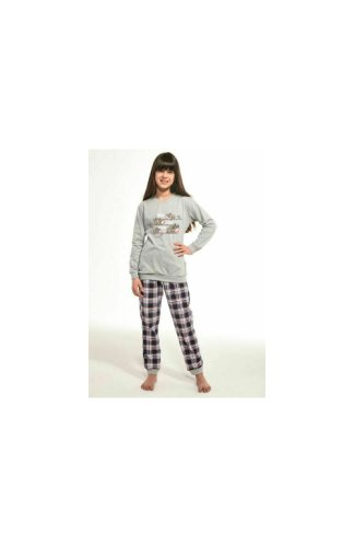 Pijama fete 9-14 ani, bumbac, cornette g592-117