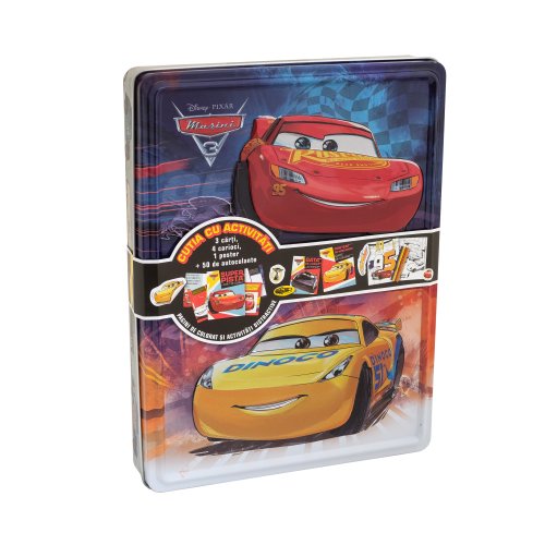 Litera Disney pixar. mașini 3. cutia cu activități