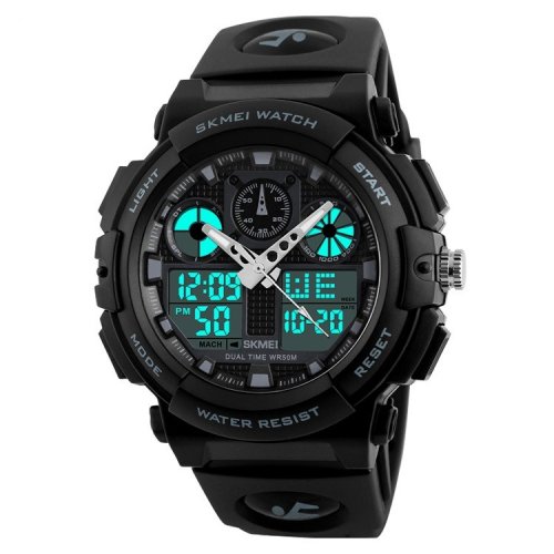 Ceas barbatesc skmei cs880 curea silicon digital watch functie cronometru alarma