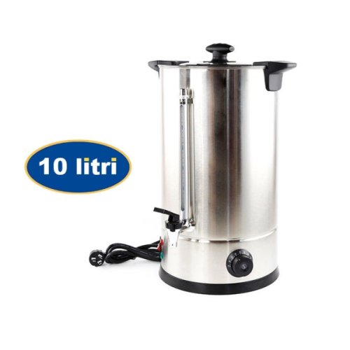 Fierbator (boiler) electric din inox, volum 10 litri