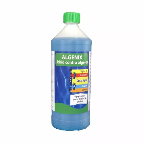 Lichid contra algelor algenix, pentru apa piscina, 1l