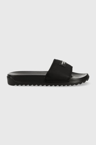Abercrombie & fitch papuci barbati, culoarea negru