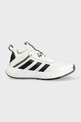 Adidas pantofi de antrenament ownthegame 2.0 h00469 culoarea alb