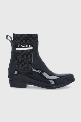 Coach cizme femei, culoarea negru