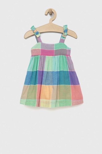 Gap rochie cu amestec de in pentru copii mini, evazati