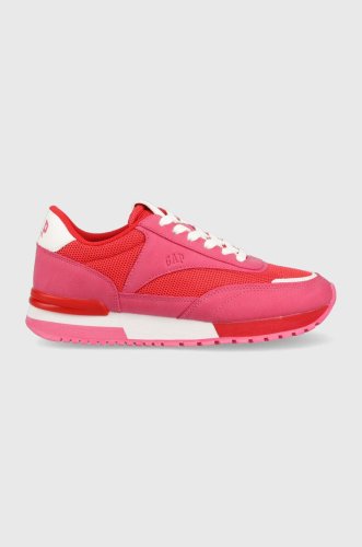 Gap sneakers new york culoarea roz, gaf006f5s