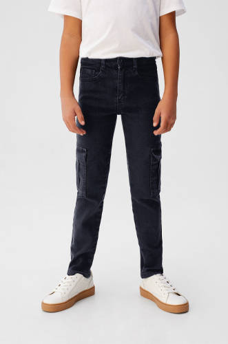 Mango kids - jeans copii cargo 110-164 cm