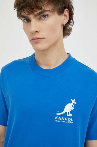 Marc o'polo tricou din bumbac x kangol cu imprimeu