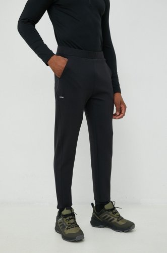 Outhorn pantaloni de antrenament barbati, culoarea negru, neted