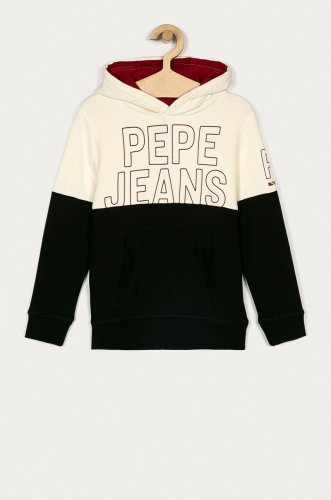 Pepe jeans - bluza de bumbac pentru copii bastian 128-178 cm