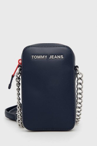 Tommy jeans carcasa de telefon culoarea albastru marin