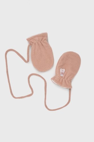 United colors of benetton mănuși pentru bebeluși culoarea roz