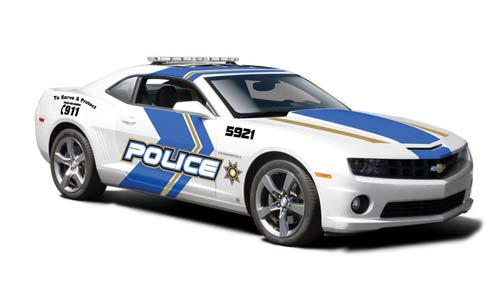 Chevrolet camaro ss rs police