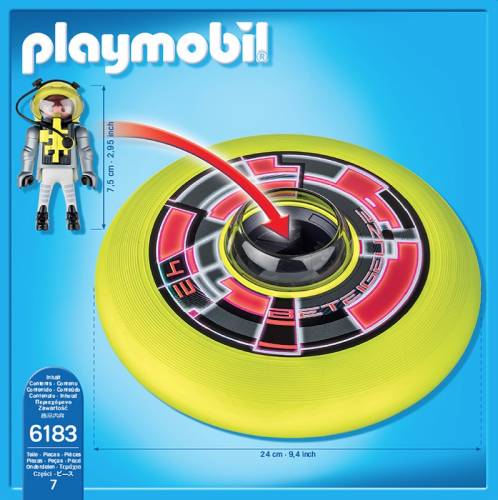 Playmobil Disc zburator cu astronaut