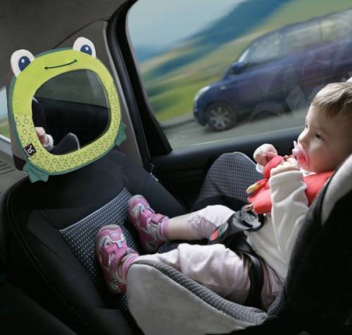 Oglinda auto pentru supraveghere copil benbat frog