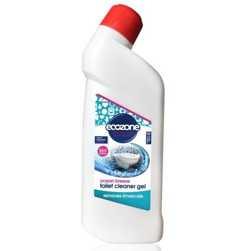 Solutie gel 3 in 1 pentru curatat toaleta ocean breeze ecozone 750 ml