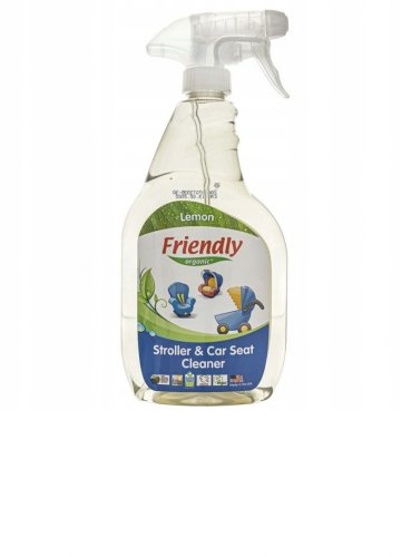 Spray bio pentru curatarea carucioarelor landourilor si scaunelor auto friendly organic lemon 650 ml