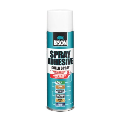 Adeziv de contact pulverizabil bison spray adhesive, 200ml