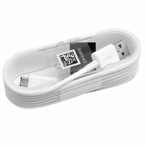 Cablu date si incarcare, ecb-du4ewe, microusb pentru samsung, 1.5m, 18w, alb