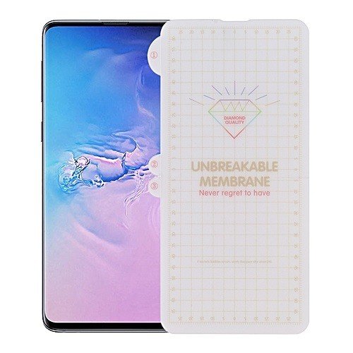 Folie protectie din silicon unbreakable membrane full screen samsung galaxy s10e g970 transparent
