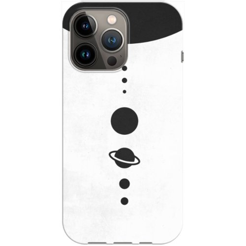 Husa apple iphone 13 pro model aligned planets, silicon, tpu, viceversa