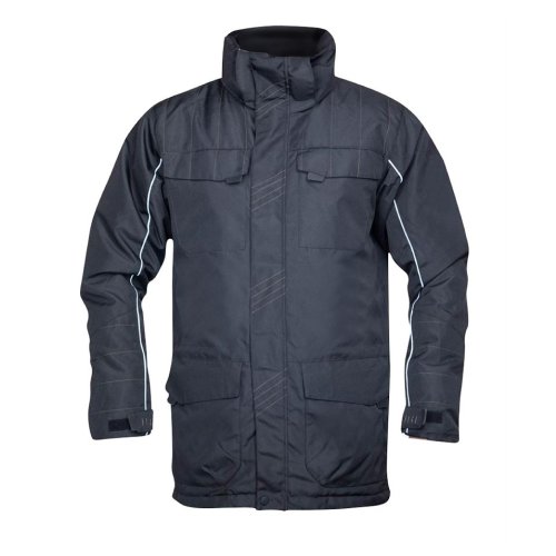 Jacheta de lucru de iarna impermeabila parka 4tech - negru 2xl negru