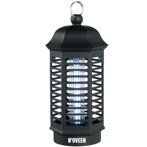Noveen Lampa electrica anti-insecte, uv, insect killer lamp, 6.5 w, 800 - 1000 v, negru