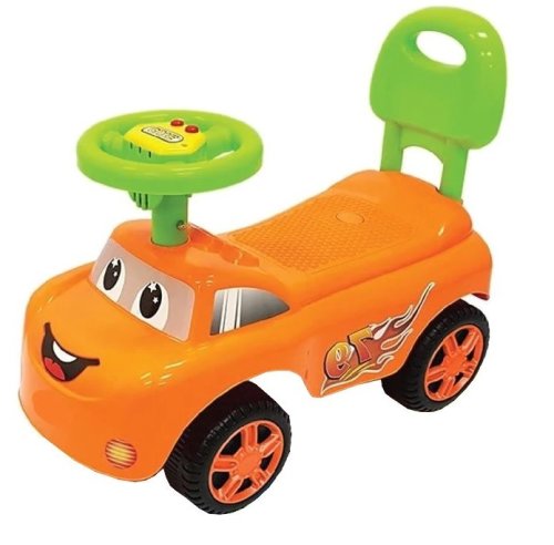Masinuta pentru copii, functie de trotineta, fara pedale, mic max jk313, portocaliu