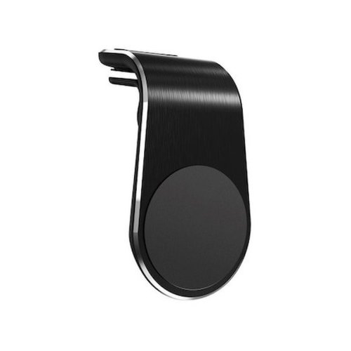 Mini suport auto telefon magnetic, negru