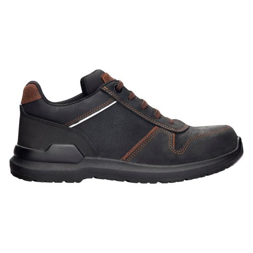 Pantofi de protectie cu bombeu metalic si lamela antiperforatie non-metalica masterlow s3 src 38 negru