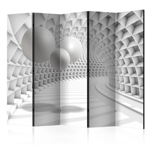 Paravan artgeist, abstract tunnel ii, 5 parti- 2.25 x 1.72 m