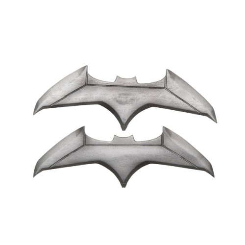 Set bumerang / batarang de jucarie, batman, argintiu