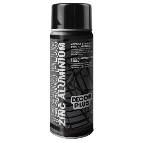 Decor Plus Spray protectie aluminiu zinc metalic 400 ml