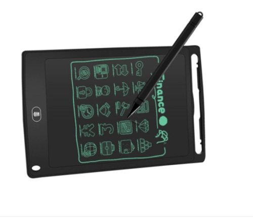 Tableta digitala 12 inch cu pix, pentru scris si colorat cu ecran lcd, baterie inclusa, negru bmg
